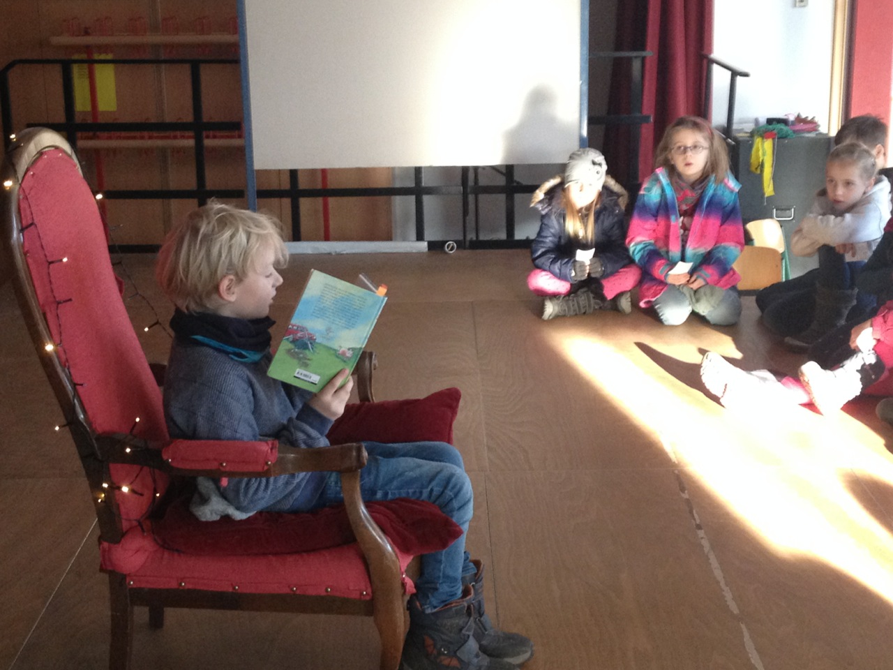 Lesepause am Heidacker Schule Heidacker