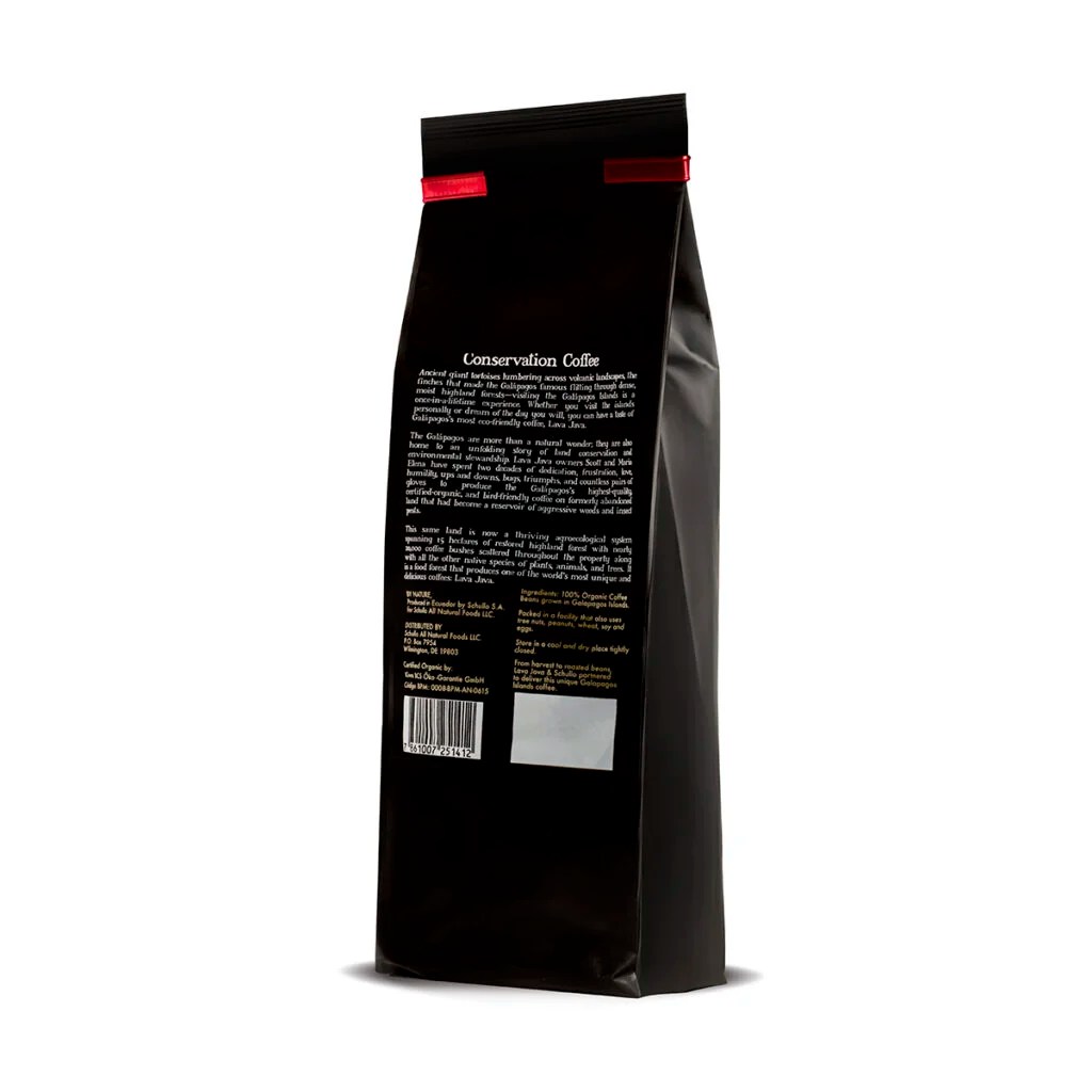Galapagos Islands Lava Java Coffee Beans by Schullo Medium Roast/ 12 oz