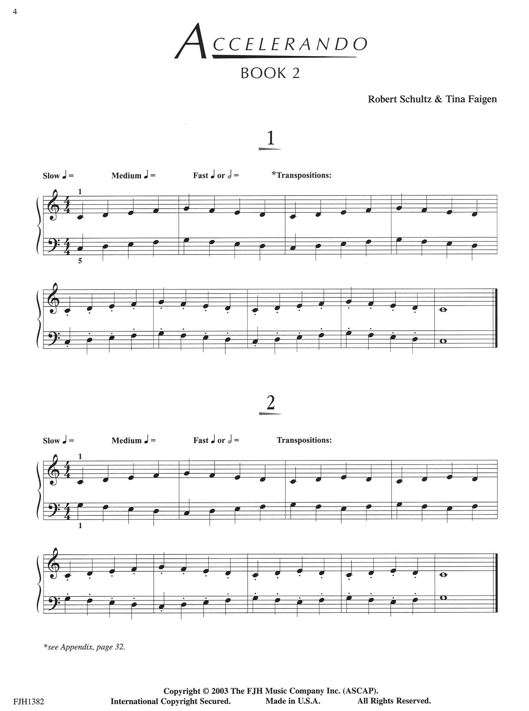 Accelerando Complete Series Schultz Music Publications