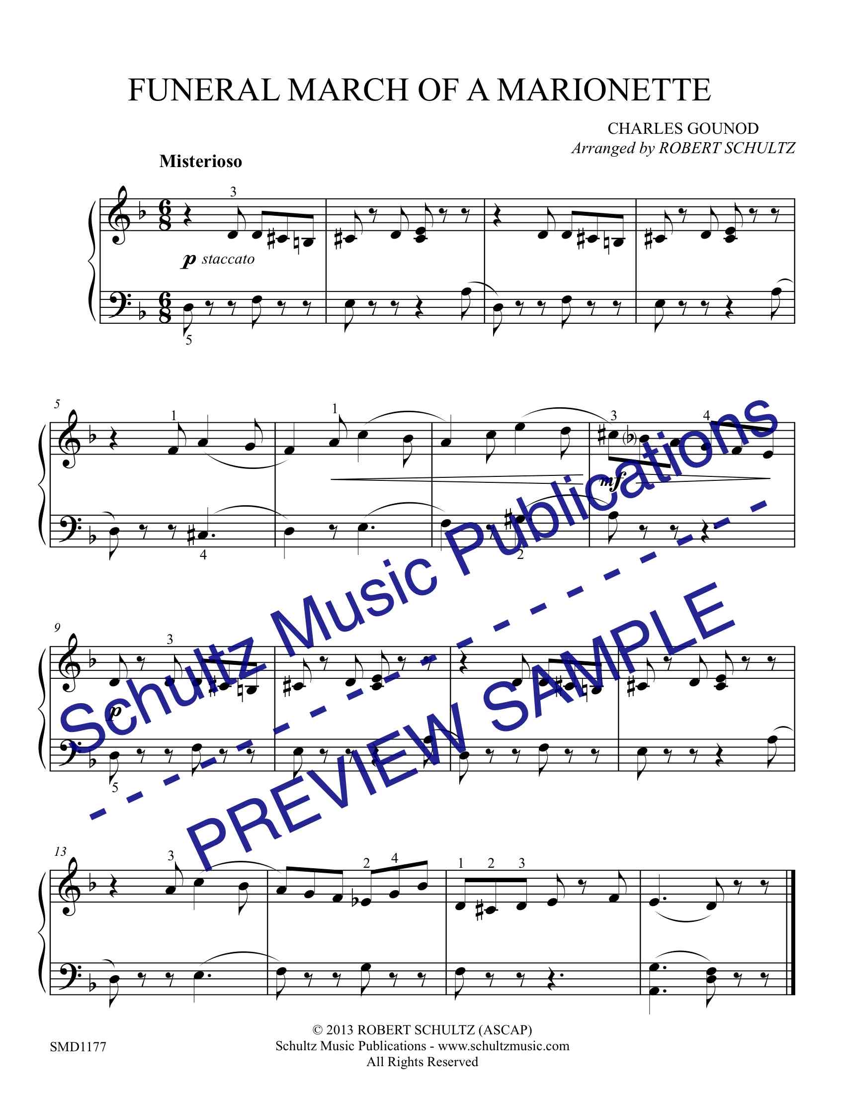 Funeral March of a Schultz Music Publications