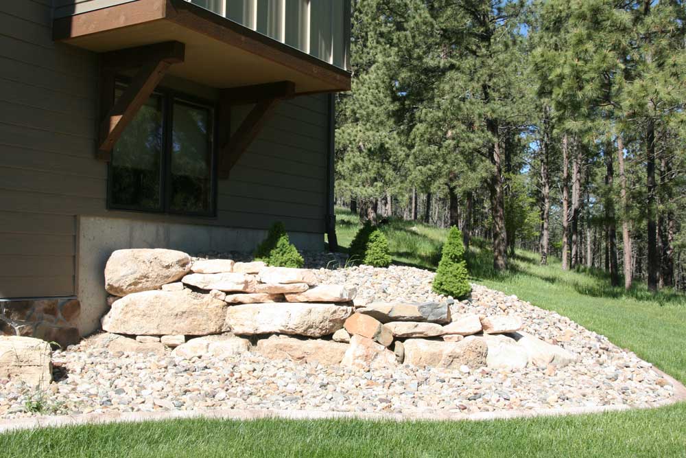 Landscape Rock & Curbing Schulze Landscaping Rapid City, SD
