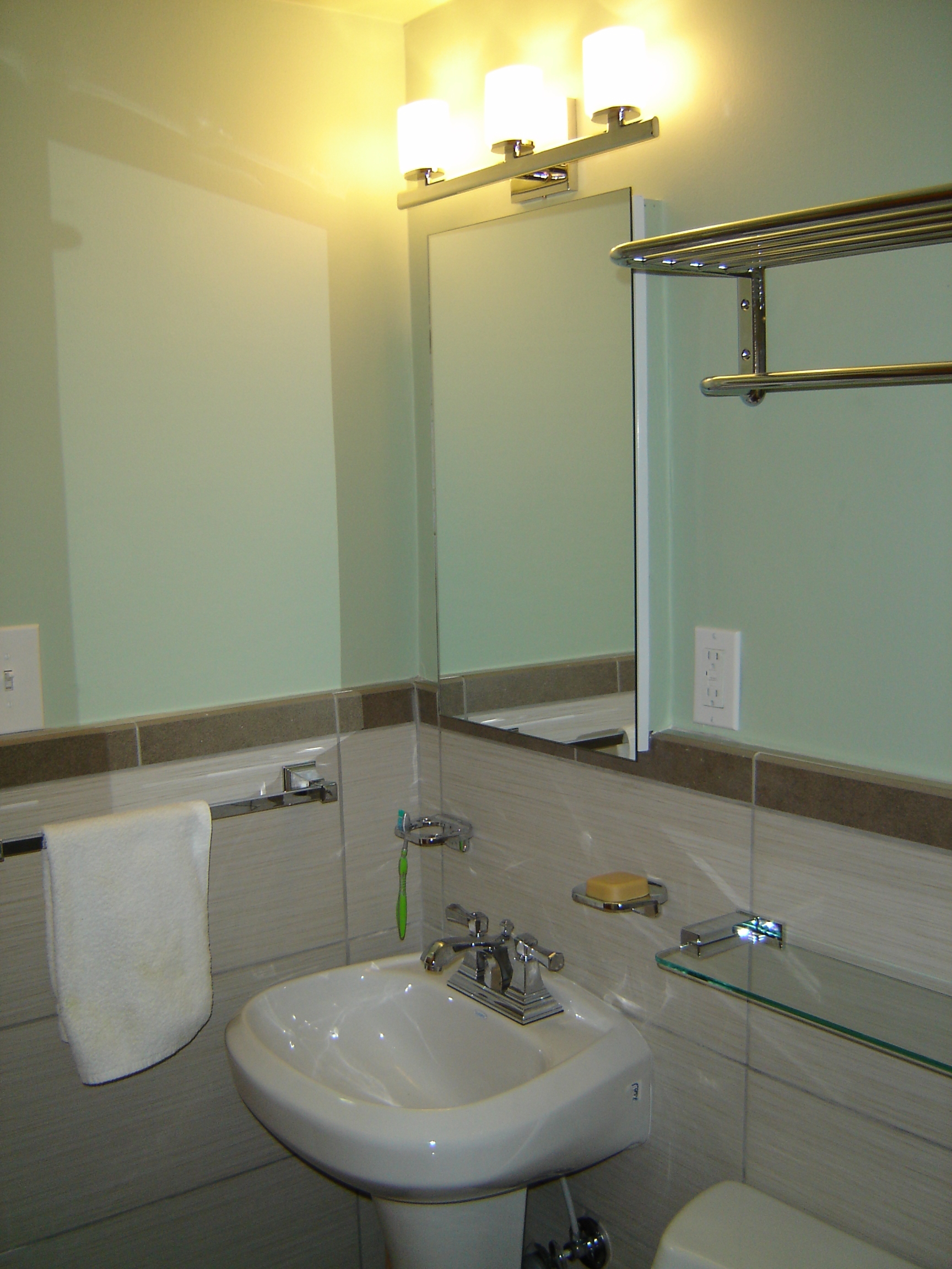 Glazner Bathroom, Remodel, Denver, CO Schuster Design Studio, Inc