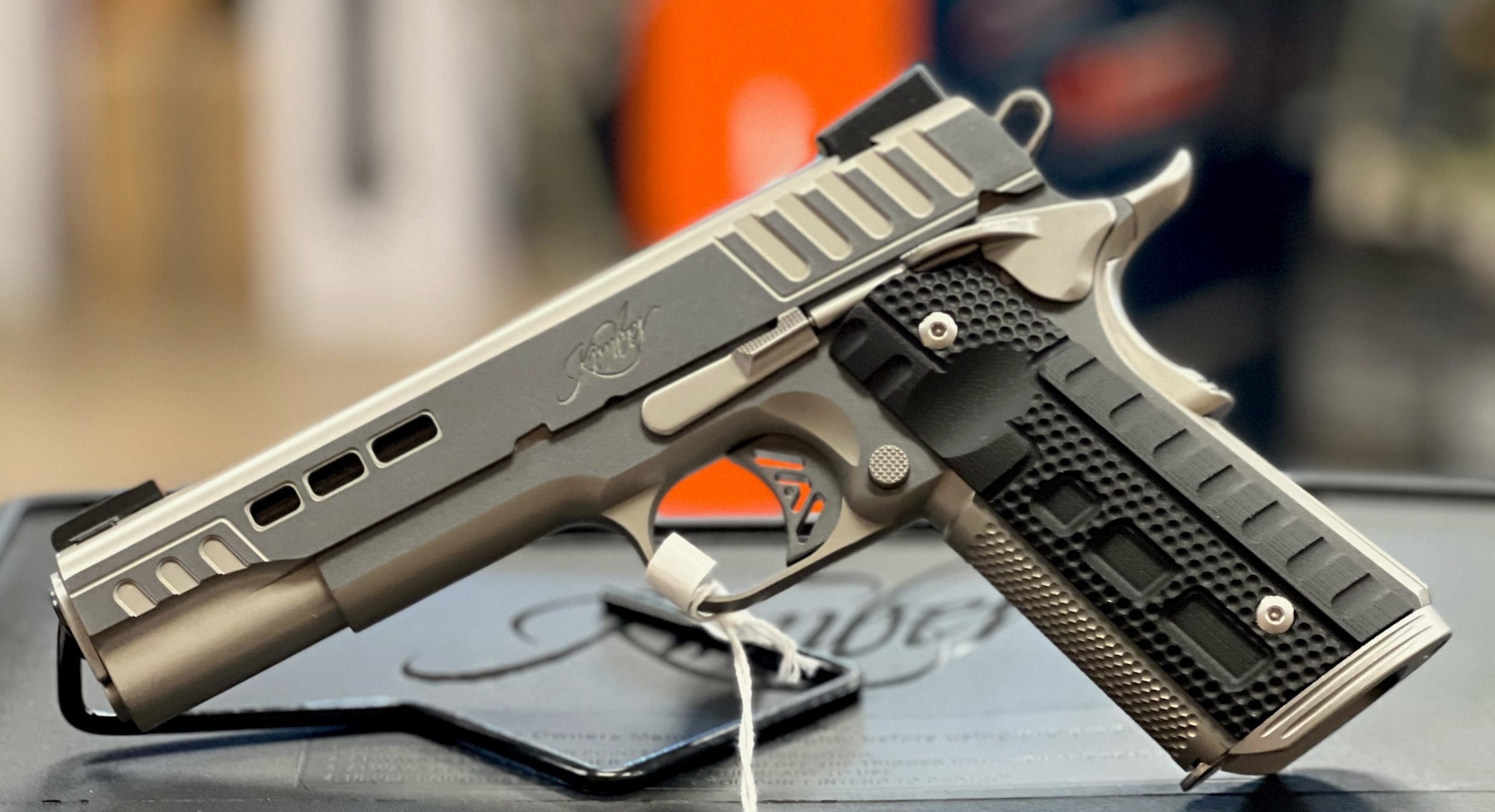 NEW KIMBER 1911 RAPIDE BLACK ICE .45 ACP. PRICE IS 1668.75