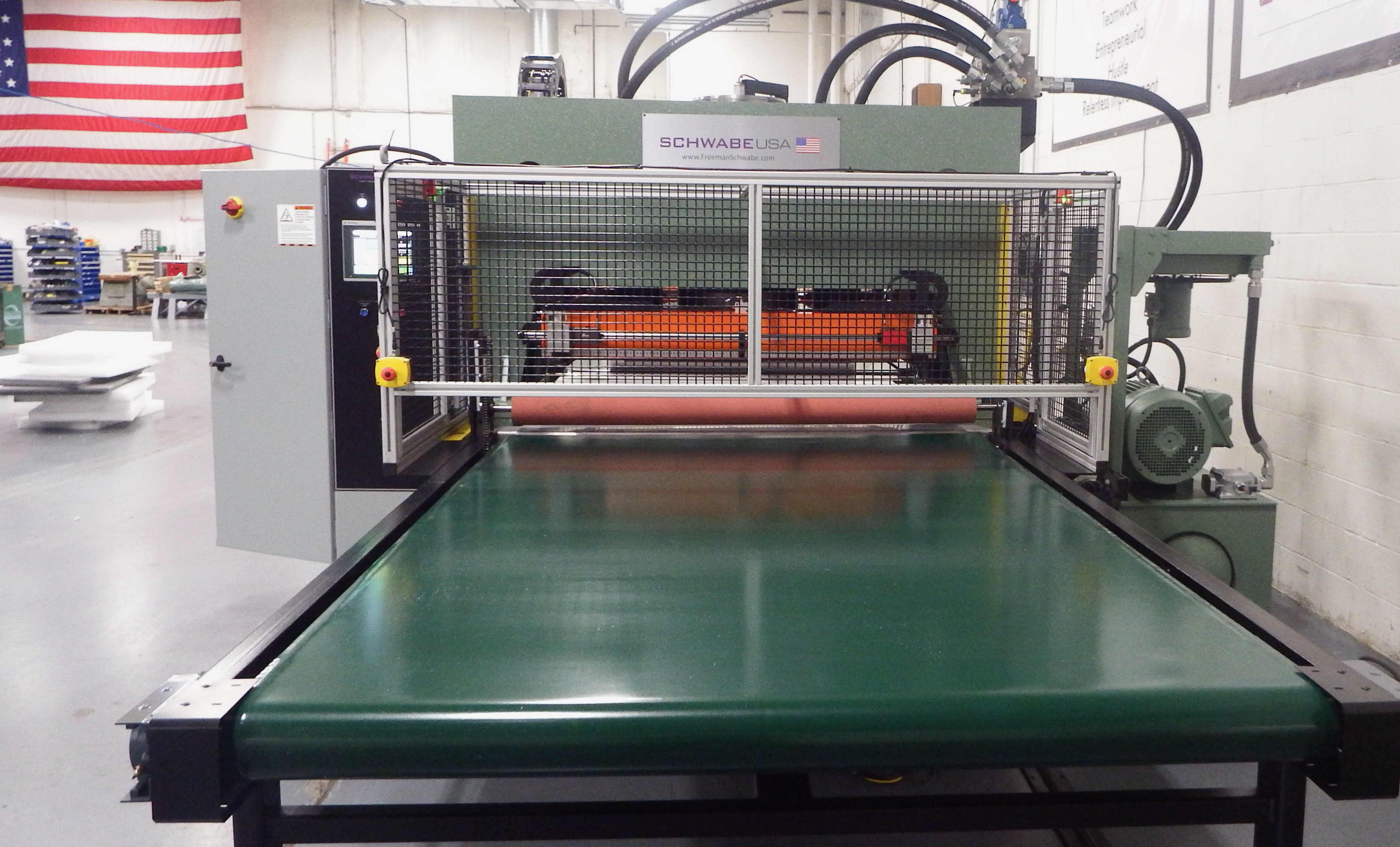Die Cutting Machines for Converting Foam Visit Freeman Schwabe at