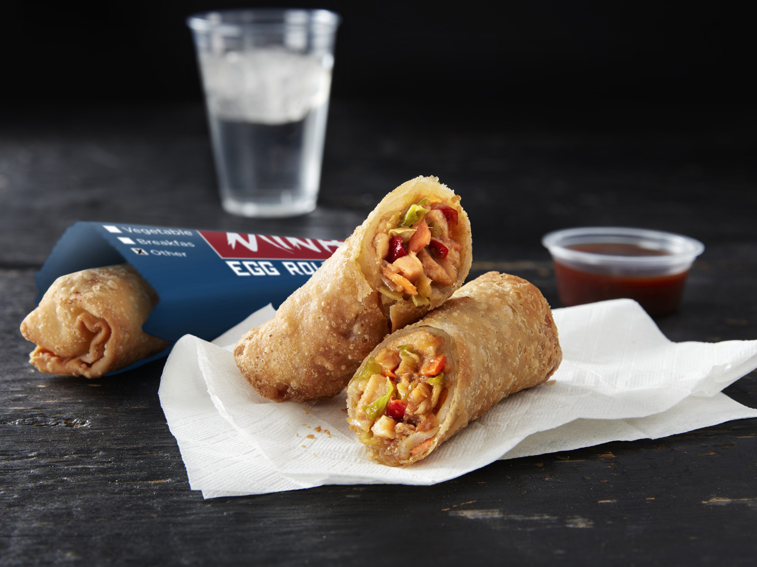 MINH® 3 oz Teriyaki Chicken Egg Roll