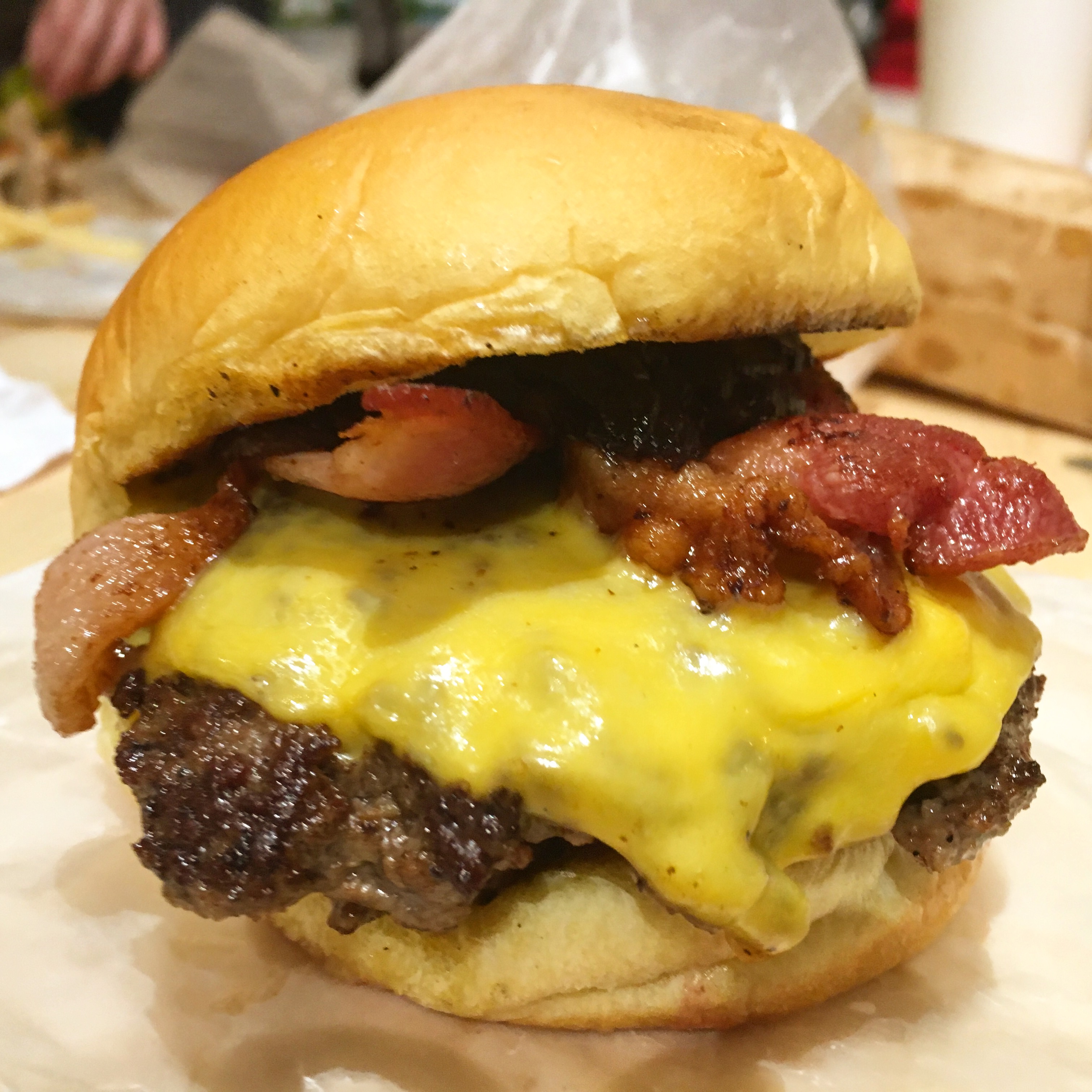 Andrew Zurica's Bacon Cheeseburger Schweid & Sons The Very Best Burger