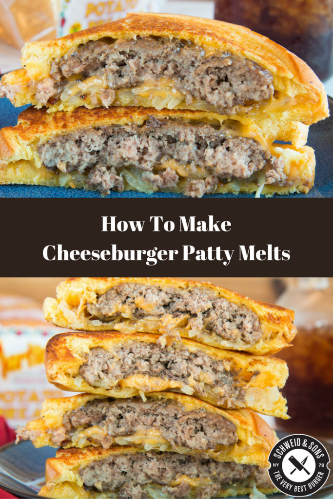 How To Make Cheeseburger Patty Melts — Recipe Schweid & Sons