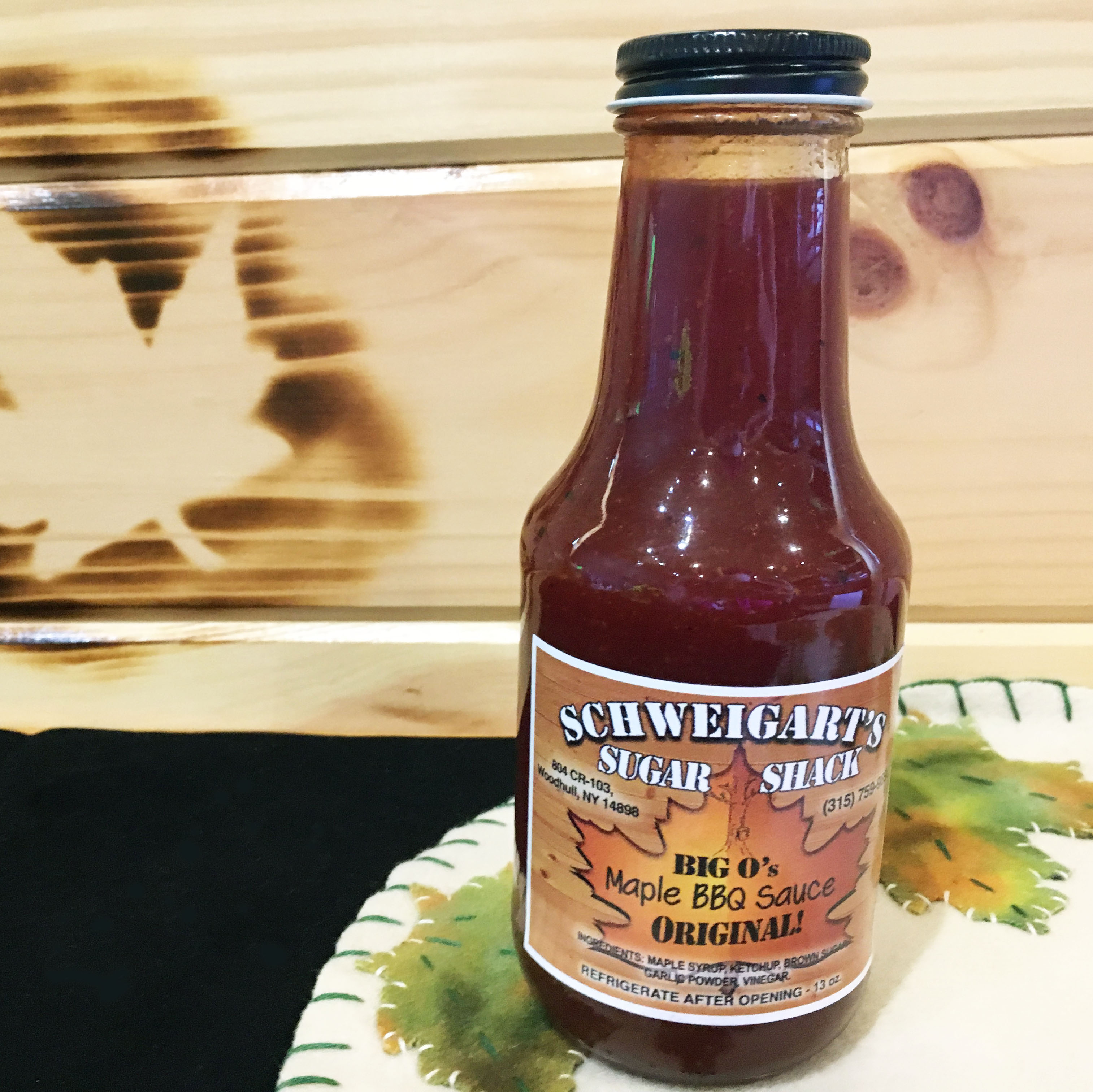 Original Maple BBQ Sauce Schweigart's Sugar Shack & Maple Equipment