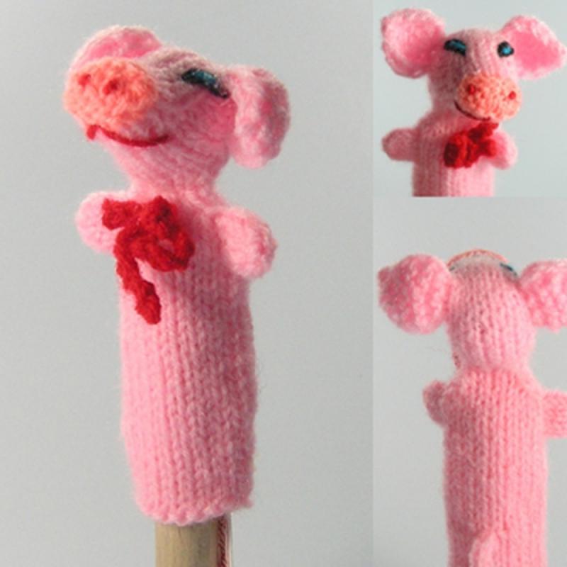 Süße Finger& Handpuppen Schwein I online kaufen
