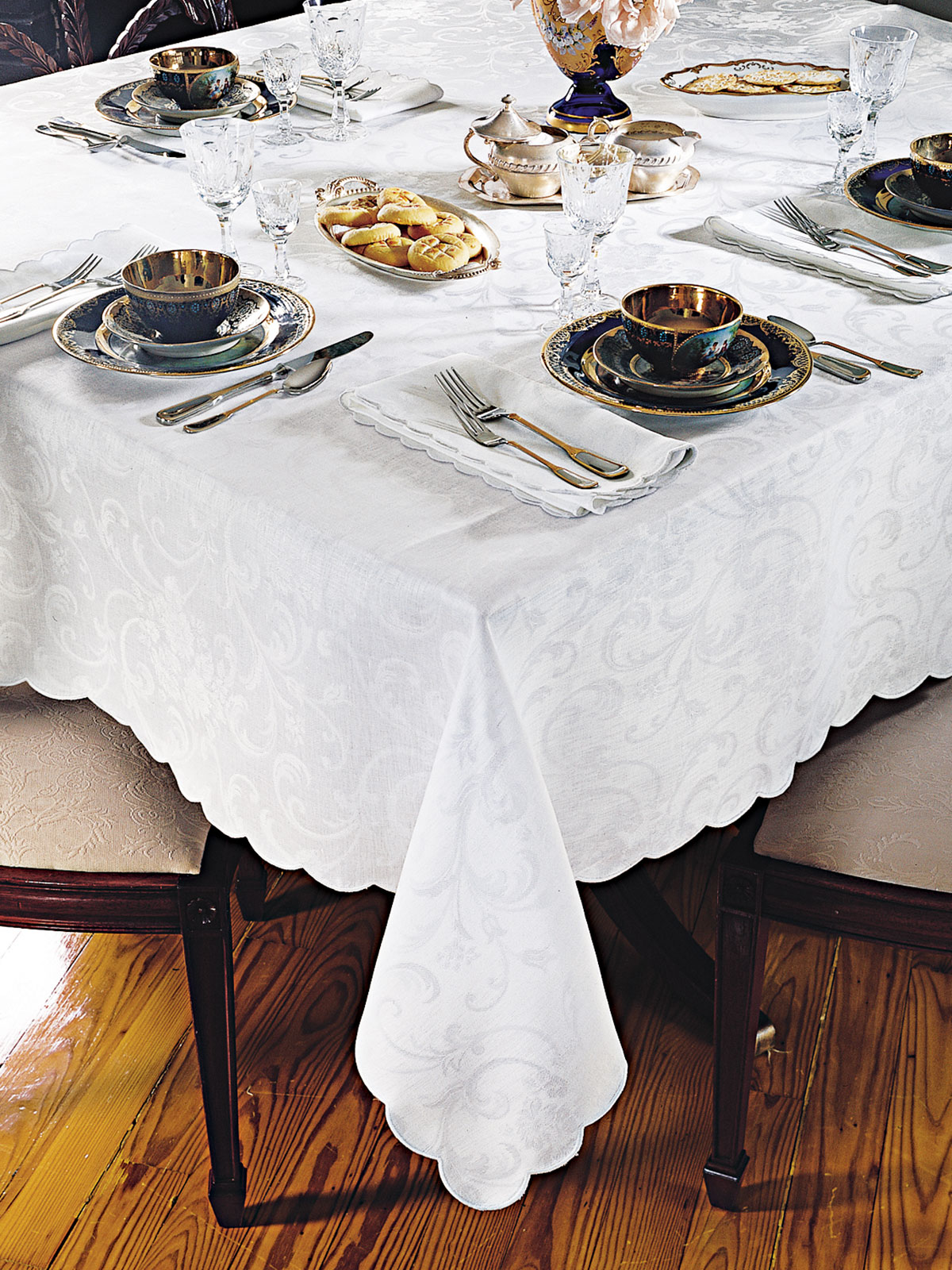Armonia Tablecloth Fine Table Linens Schweitzer Linen