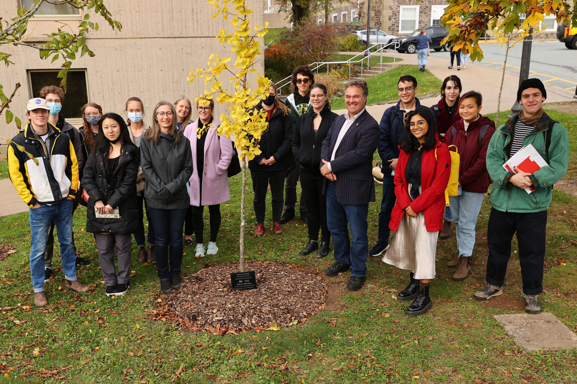 Dalhousie Tree Dedication Ceremony Science Atlantic