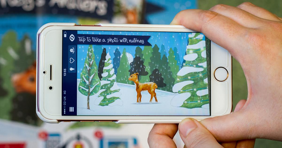 Center Parcs + AR = Winter Wonderland Virtual Perceptions