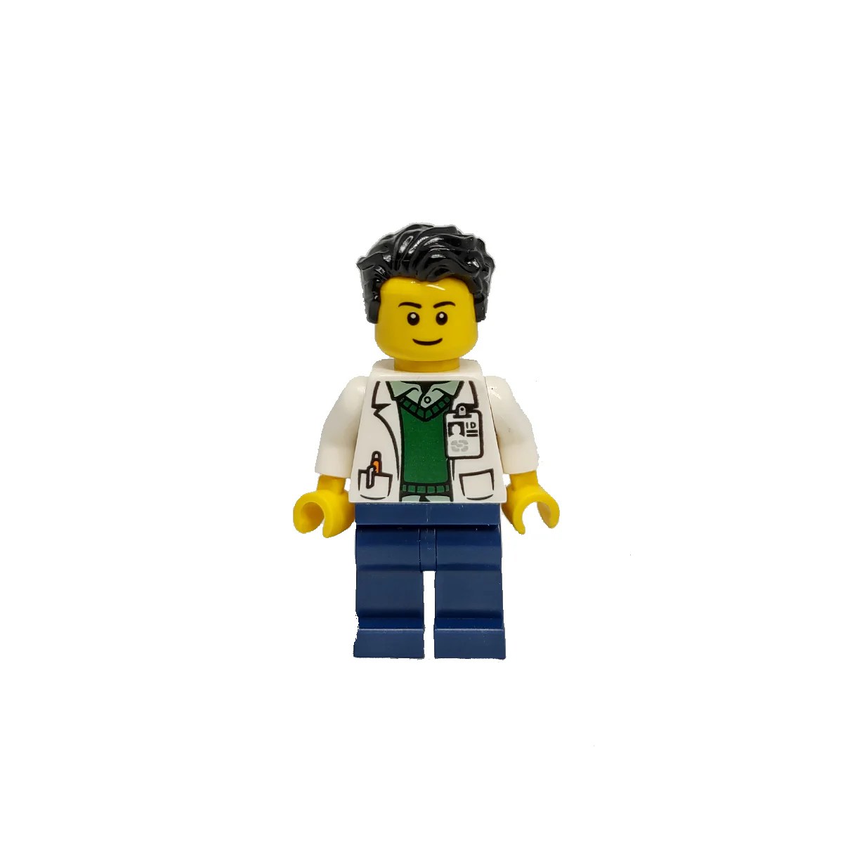 Custom LEGO® Lab Set Male Scientist Minifigure Gift for Biologists