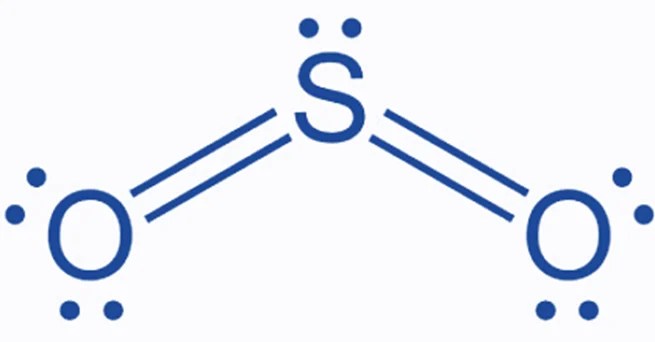 Lewis Dot Structure For So2