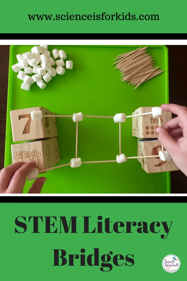 Simple STEM Activity to Create a Bridge and a Perfect Book Science is