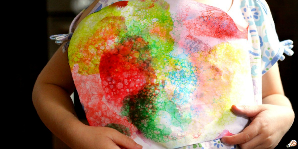 Bubble Painting with Dry Ice STEAM Activity for Kids • The Science Kiddo