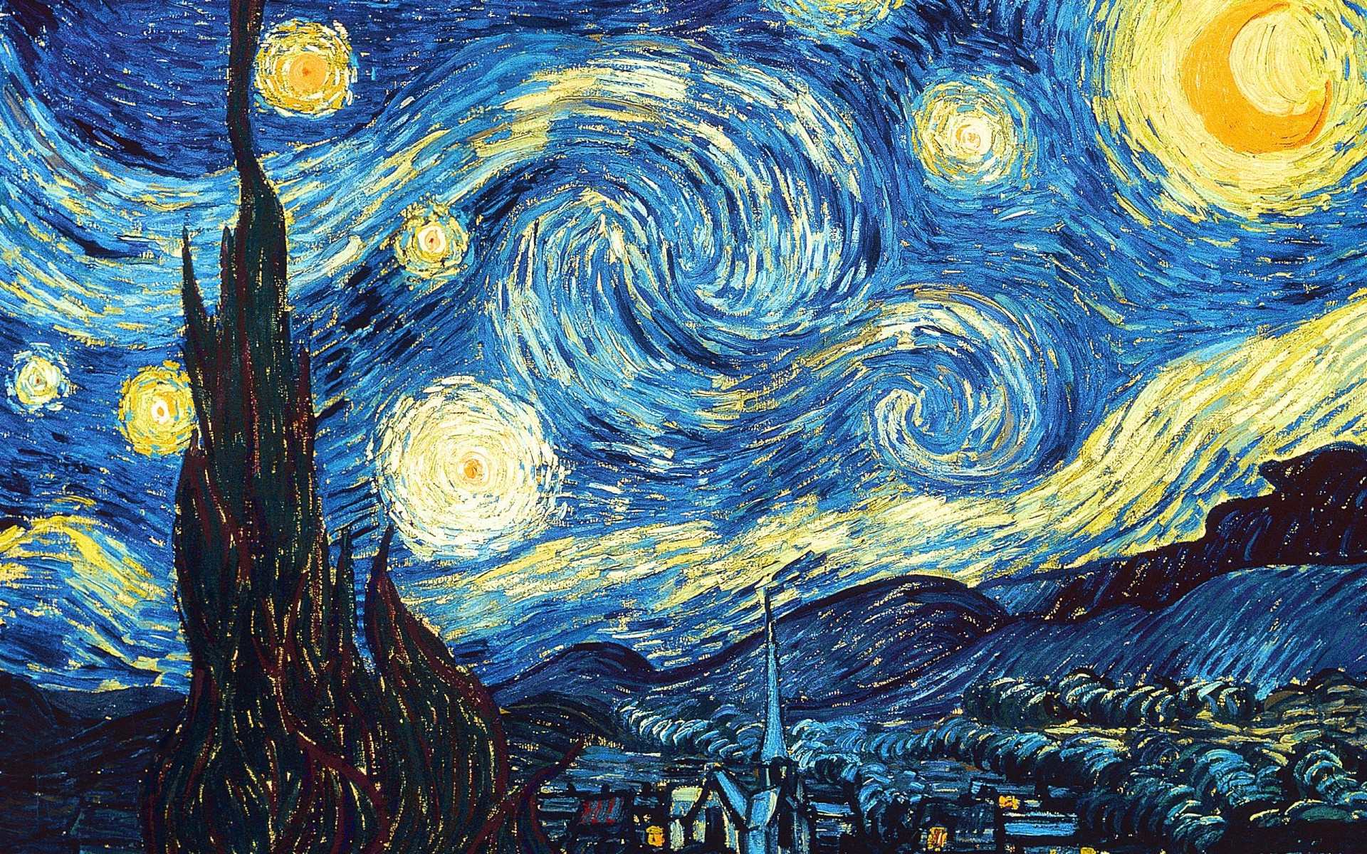 La Noche Estrellada por Vincent Van Gogh — Science Leadership Academy