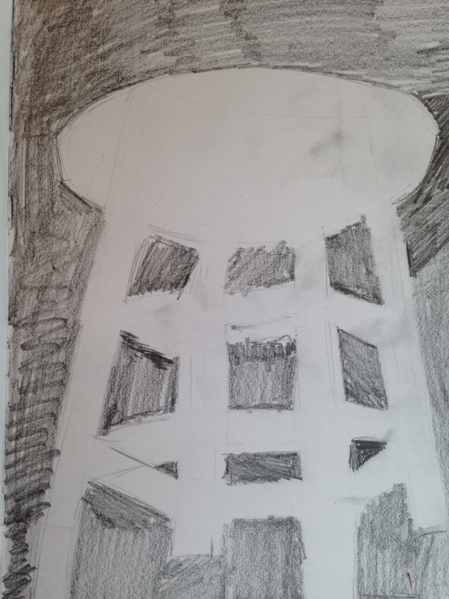 Negative Space Drawing — Science Leadership Academy Center City