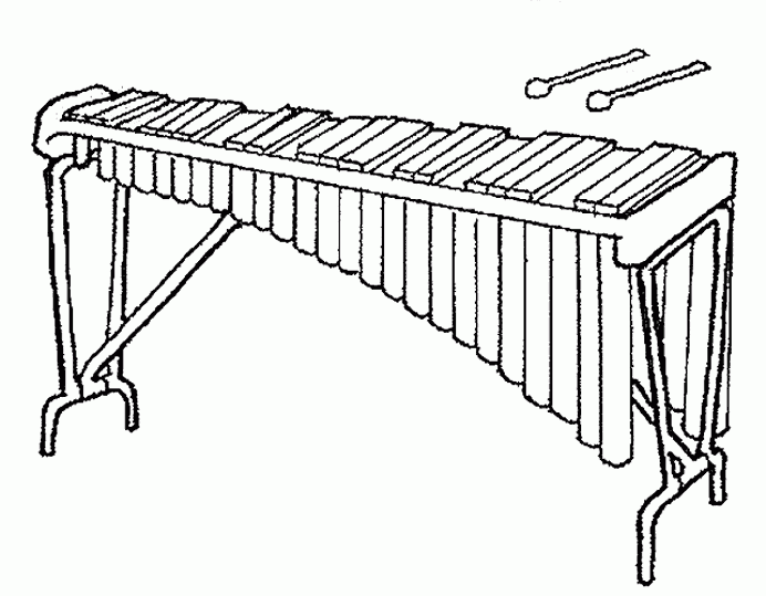26 best ideas for coloring Coloring Page Xylophone