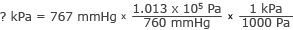 Pressure Conversions - mmHg to kPa Tutorial