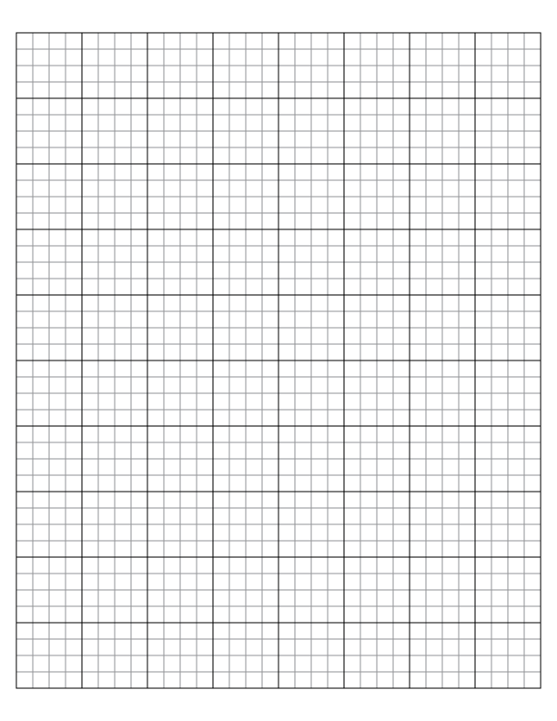 Printable Graph Paper Collection Printable Graph Paper Collection