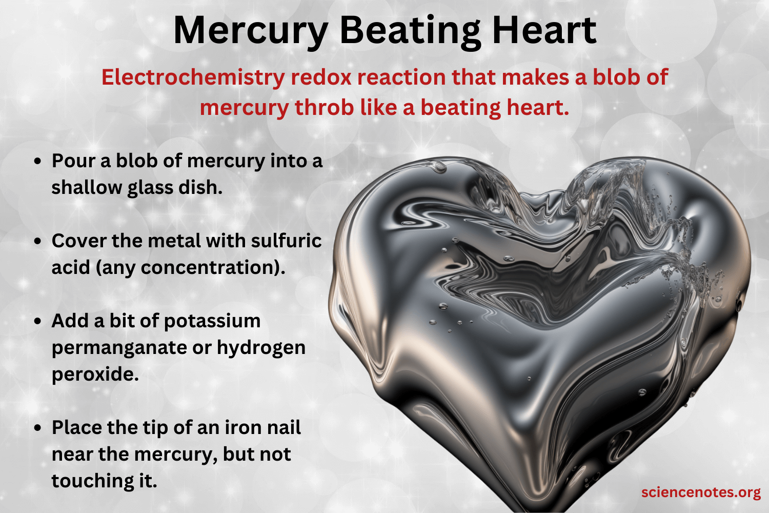 Mercury Beating Heart Chemistry Demonstration
