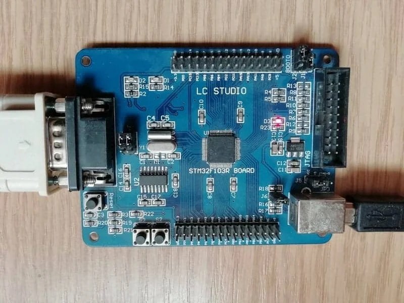 Flashing programs to STM32. Embedded Bootloader Do It Easy With