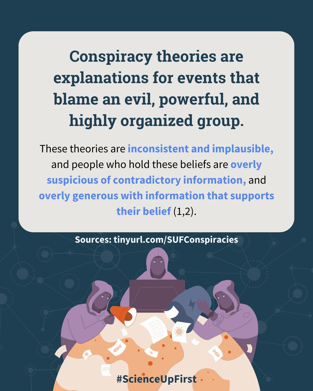 Conspiracy Theory Crash Course ScienceUpFirst