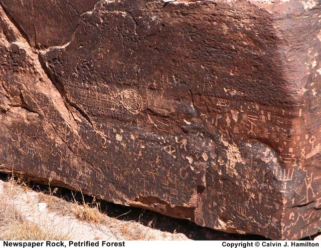 Newspaper Rock in Utah Strange Ancient Petroglyphs