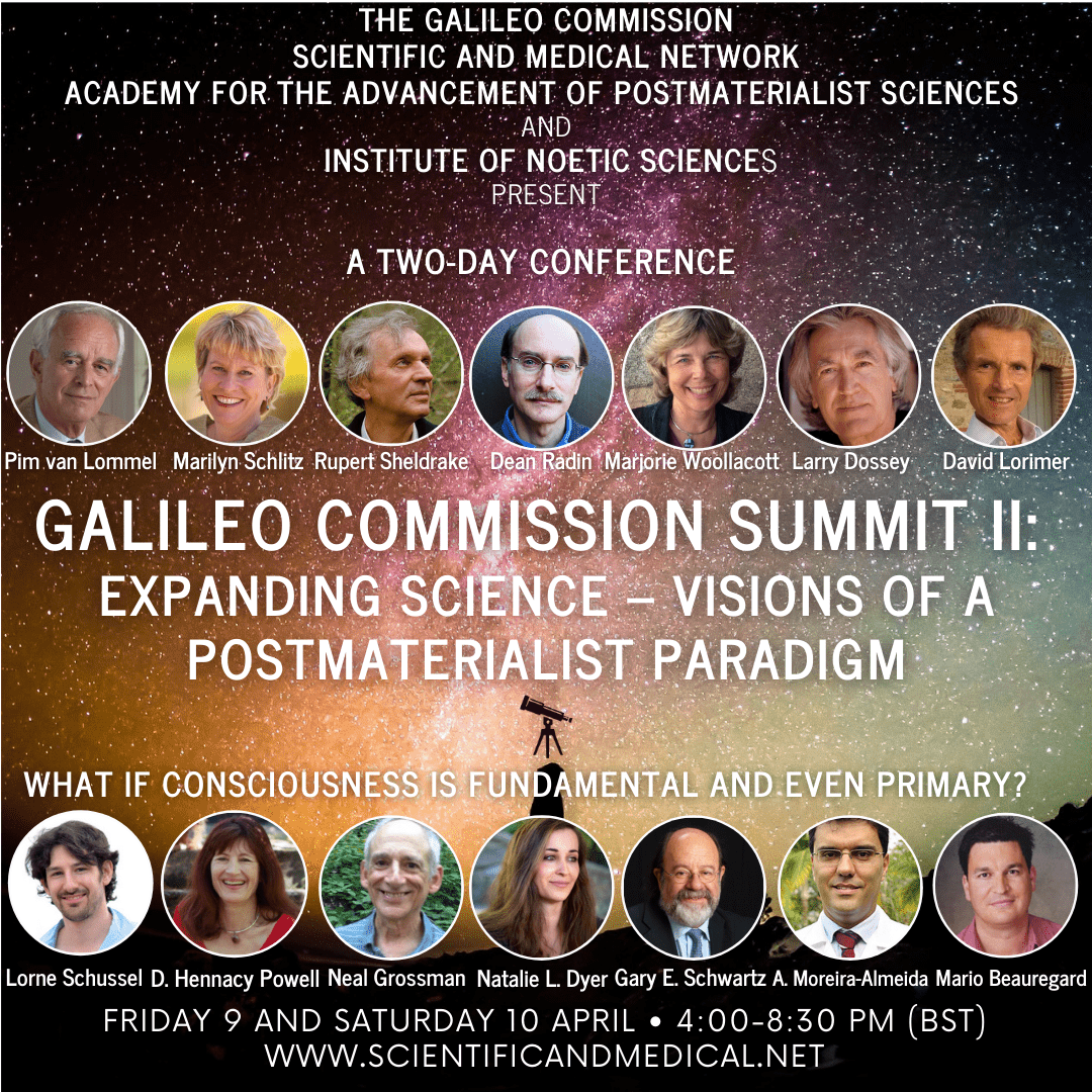 Galileo Commission Summit II Expanding Science Visions of a Postmaterialist Paradigm. Twoday