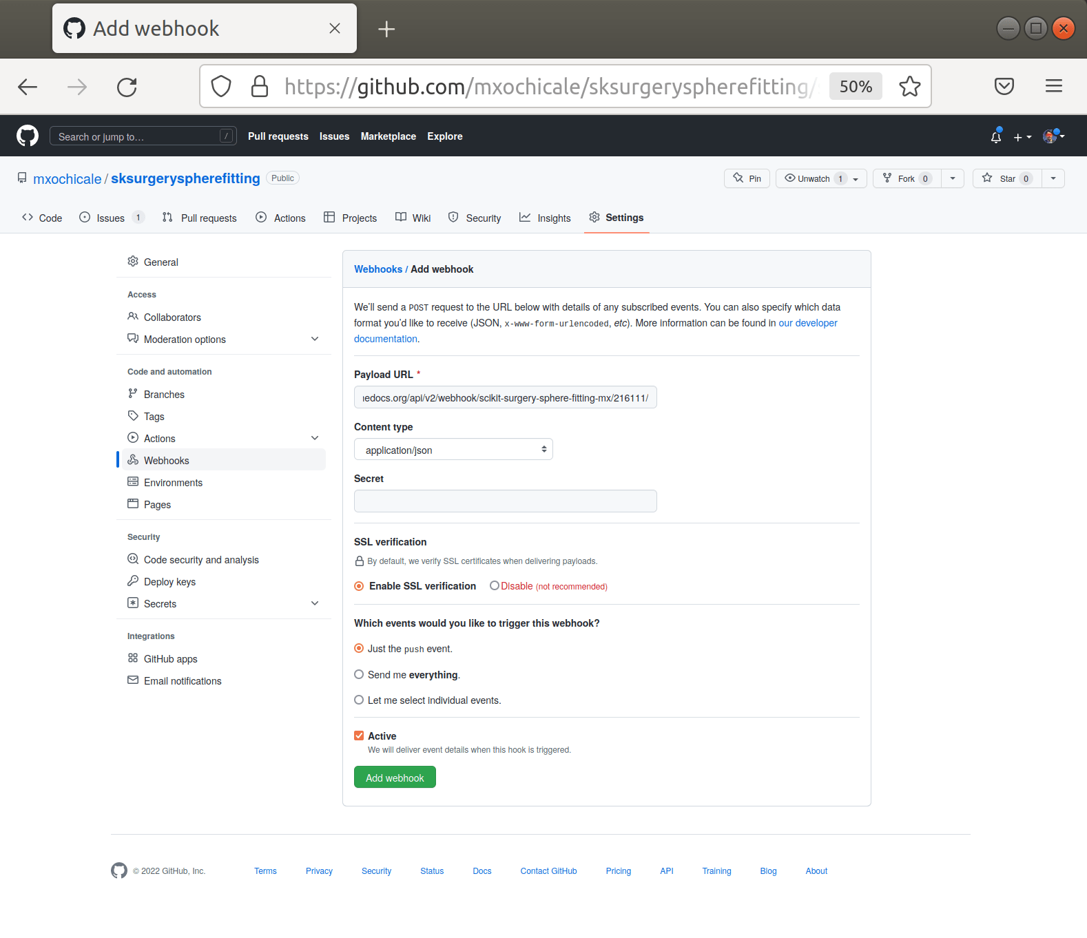 Publishing The Documentation — SciKitSurgery Software Development