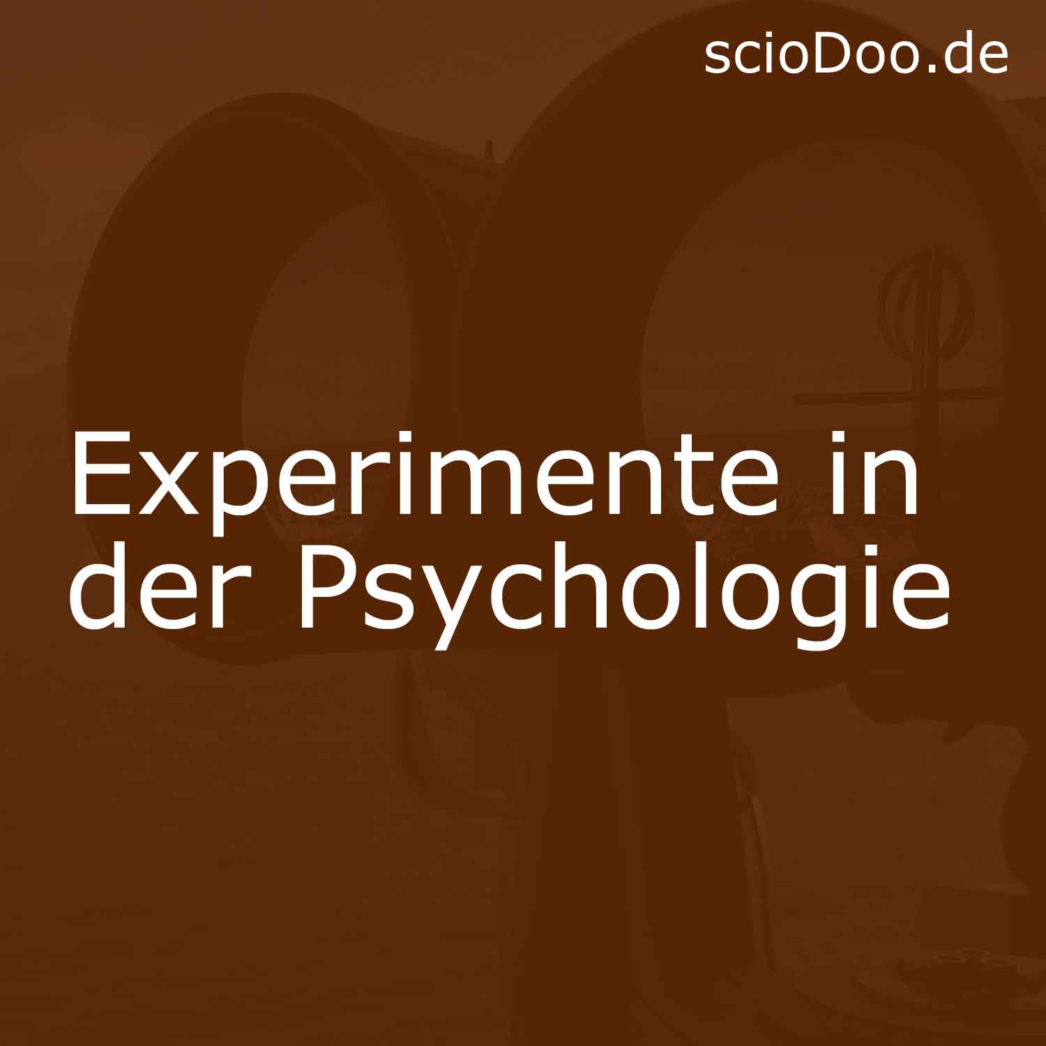 Experimente als Methode der Psychologie Planung