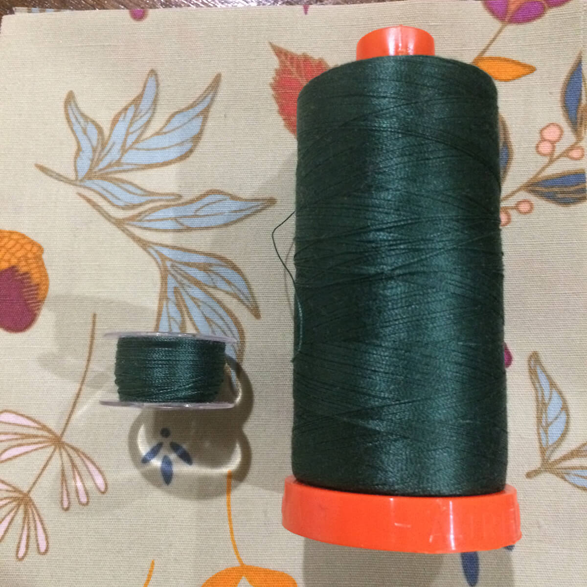 Cross wound thread Scissortail Quilting