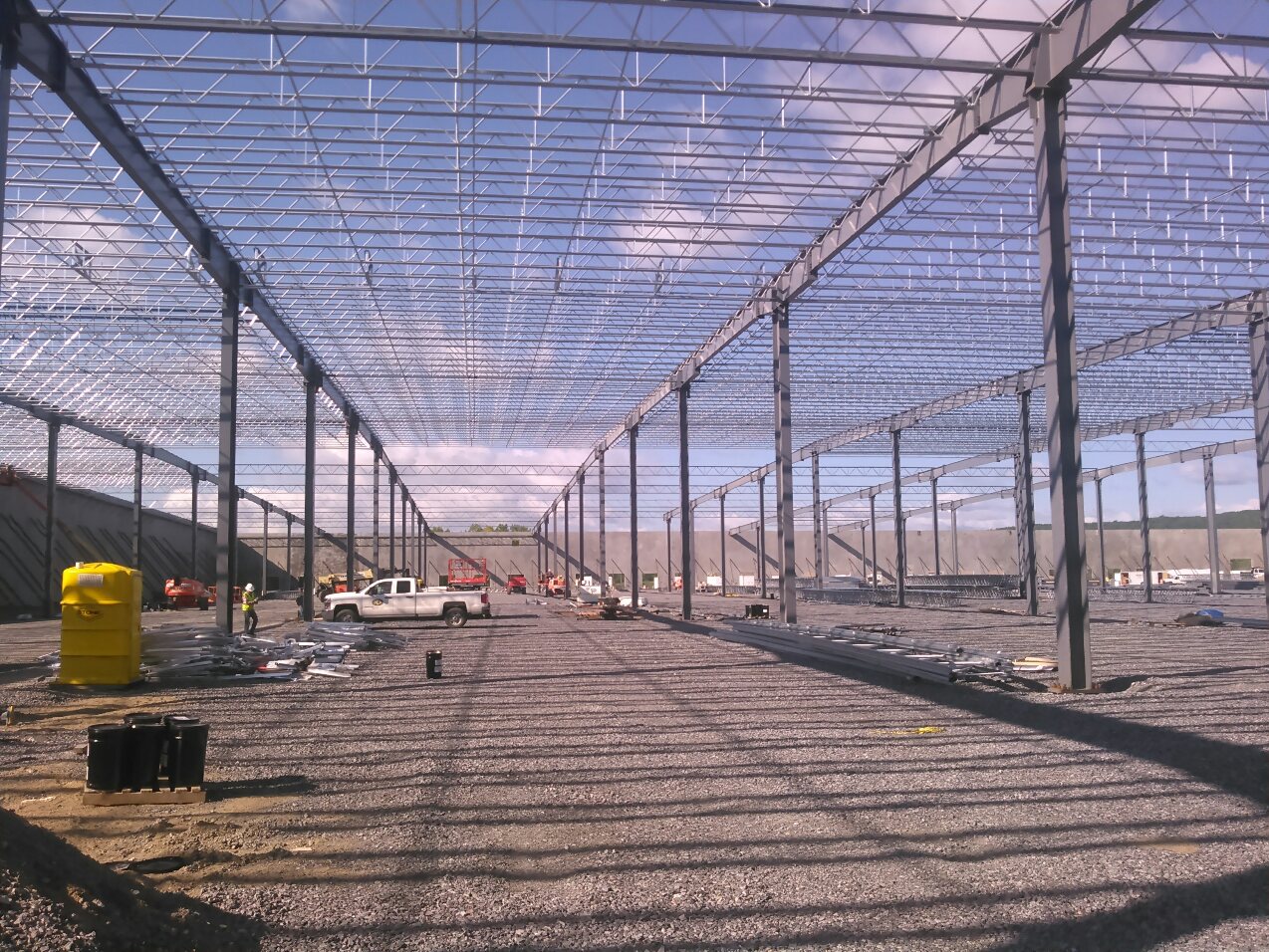 ACE Hardware Retail Support Center Addition Wilton, NY SCI Steel