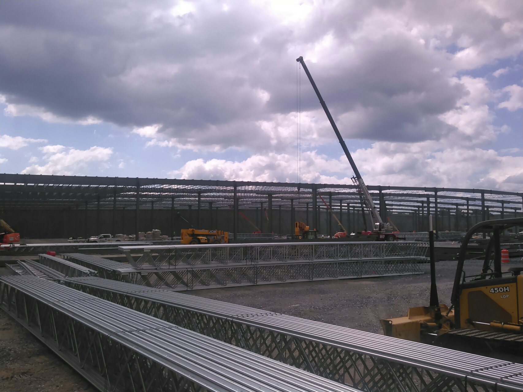 ACE Hardware Retail Support Center Addition Wilton, NY SCI Steel