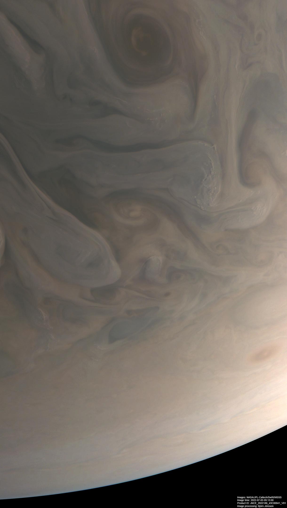 Jupiter’s Complex Colors Revealed in Stunning Images From NASA’s Juno