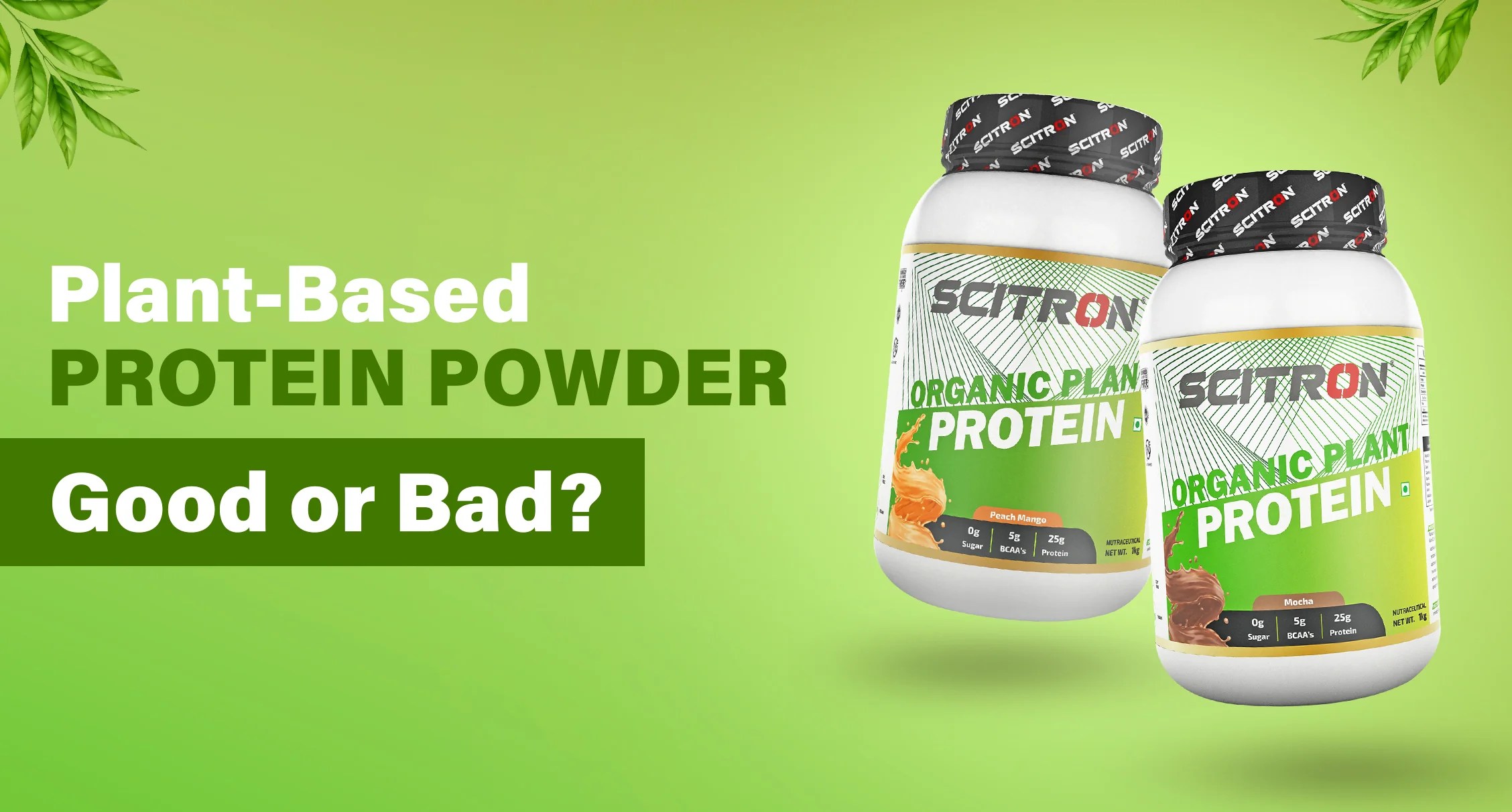 3 Incredible benefits of plant protein powder Scitron