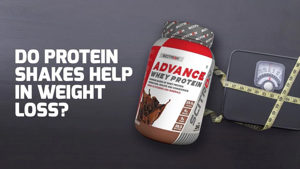 Protein shakes for weight loss Is It True? Check Scitron Nutrition