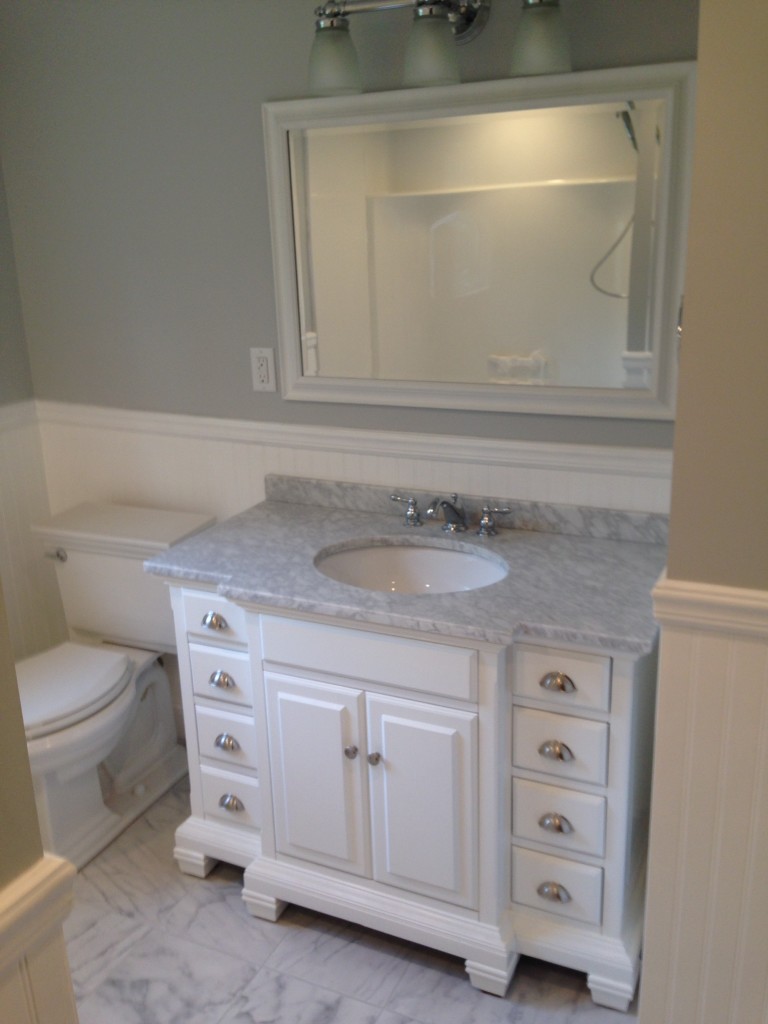 Below Grade BathroomScituate Handyman The Handyman Service
