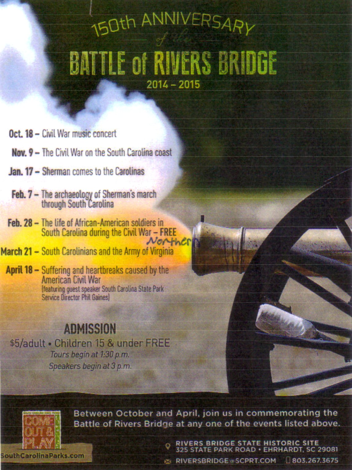 The Civil War in South Carolina