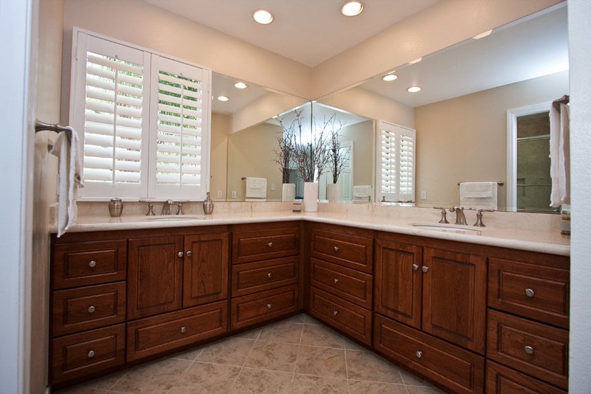 StrasserLShapedMasterVanity Santa Cruz Kitchen & Bath