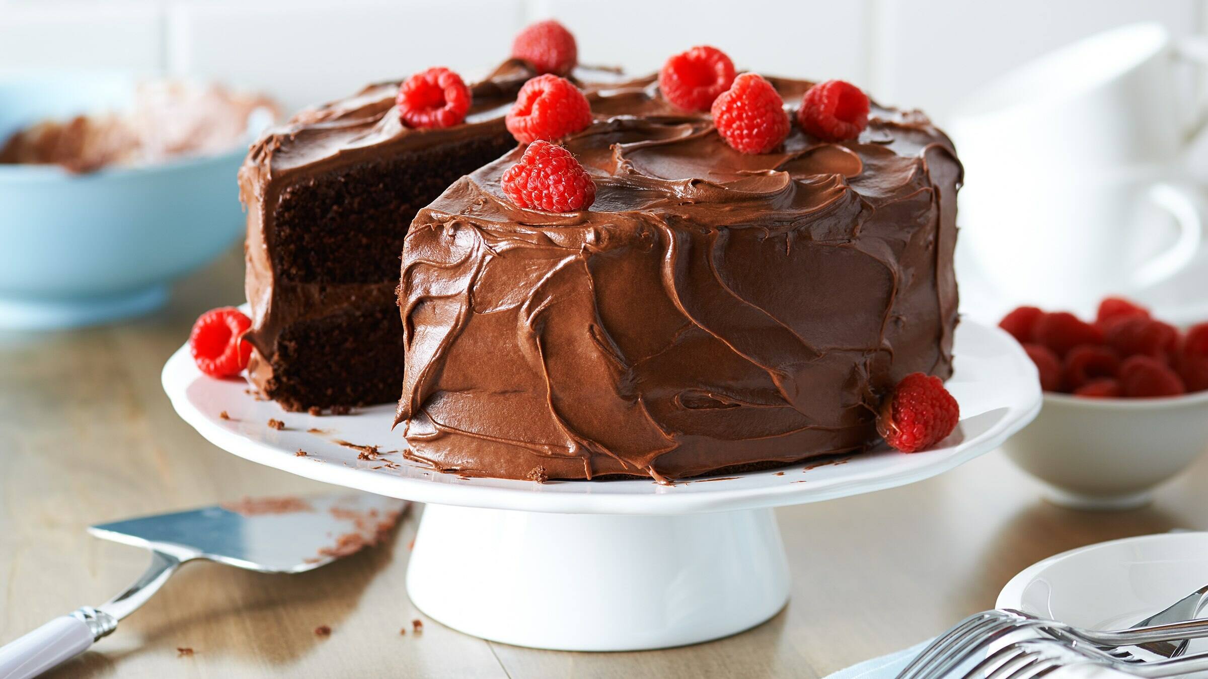 « préparation possible à l'avance. Gâteau au chocolat super moelleux