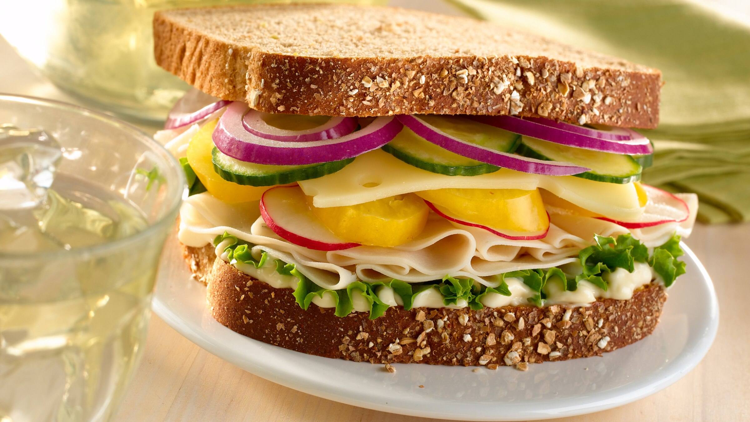 Garden Chicken Deli Sandwich