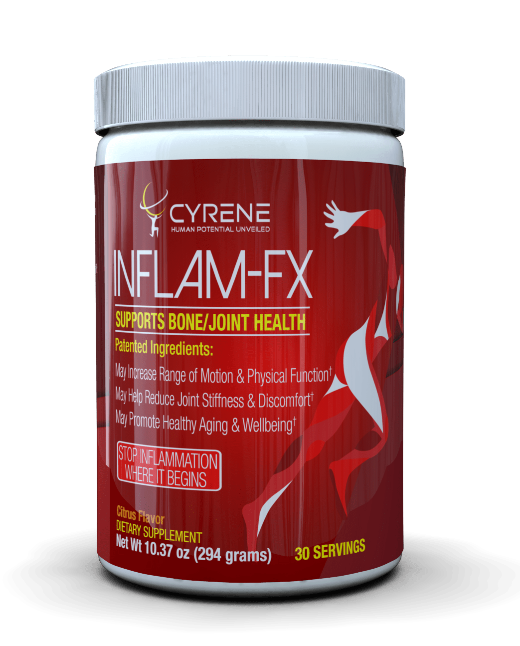 Scoliosis Nutrition; INFLAMFX by Cyrene Labs is a Potent Anti