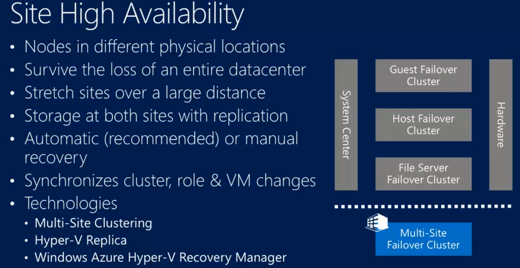 Continuous Availability Deploying and Managing Clusters Using Windows
