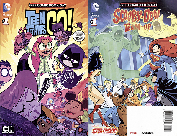 Scooby Comics For July 2015 Plus Free Comic Book Day