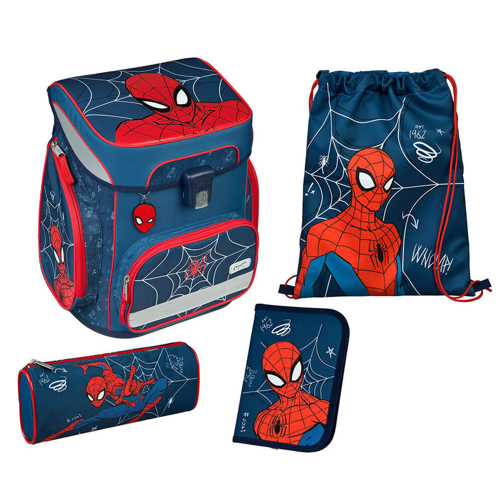EasyFit Schulranzen Set SpiderMan Scooli