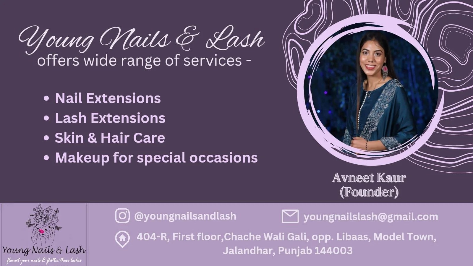 Young Nails and Lash Redefining Nail Art and Beauty in Jalandhar and