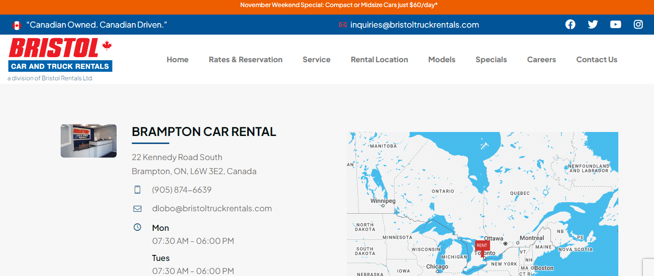 Brampton Drive Unveiling The Top 6 Car Rental Havens For Your Next
