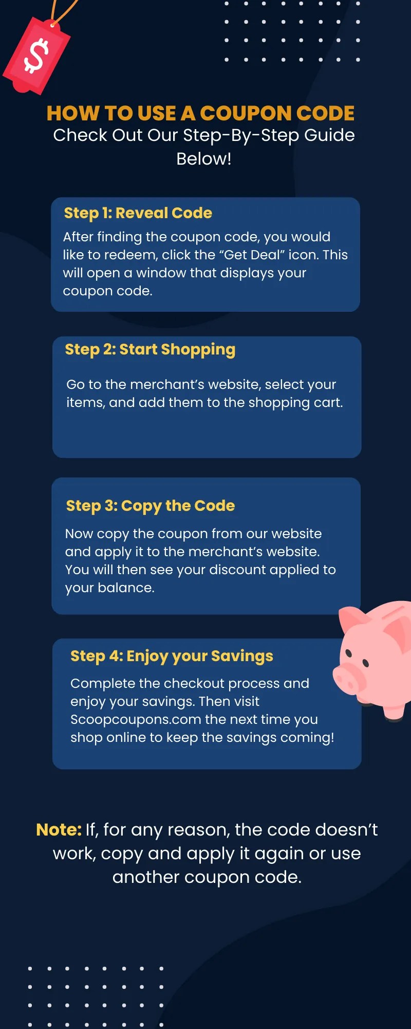 HOW TO USE COUPON ScoopCoupons